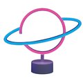 Neon Knight LED Neon Light Sign Room Decoration USB or Battery Powered Dorm Decor Colorful Planet NKPLANET